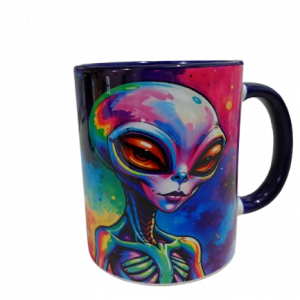 Taza alien color