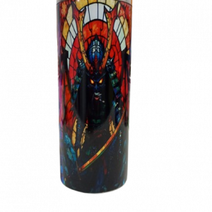 Termo vitral samurai con envío.